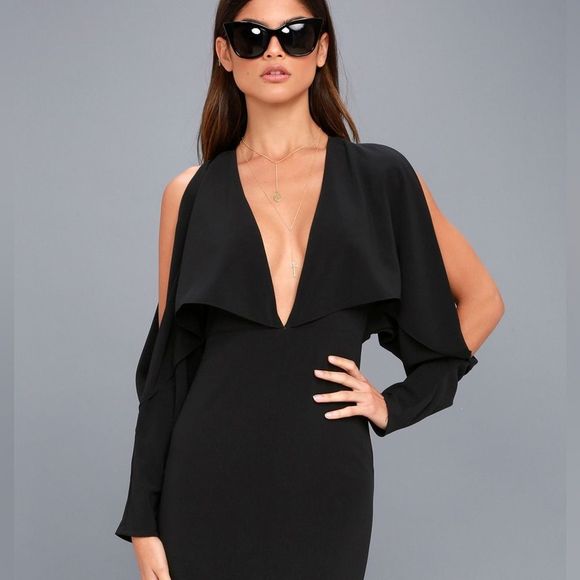 Lulus Black Dress - Picture 6 of 6